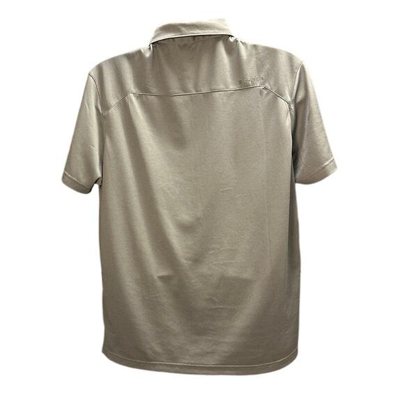 Spyder Gray Performance Wear Golf Polo Size XL Short Sleeve Embroidered Logo - Picture 2 of 10